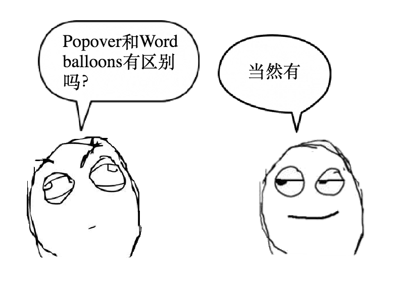 Word balloons(文字气泡)