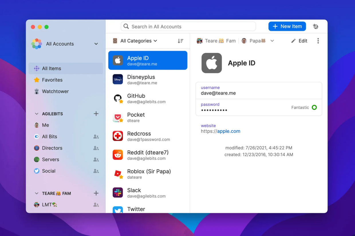 1Password 8 Mac