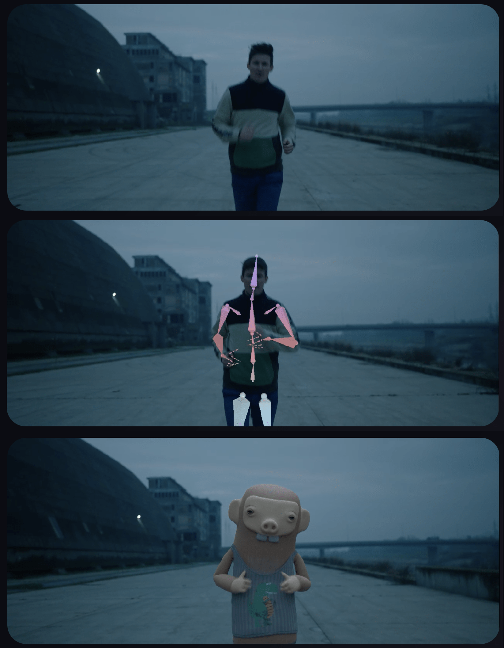 Wonder Studio 用 AI 直接替换
