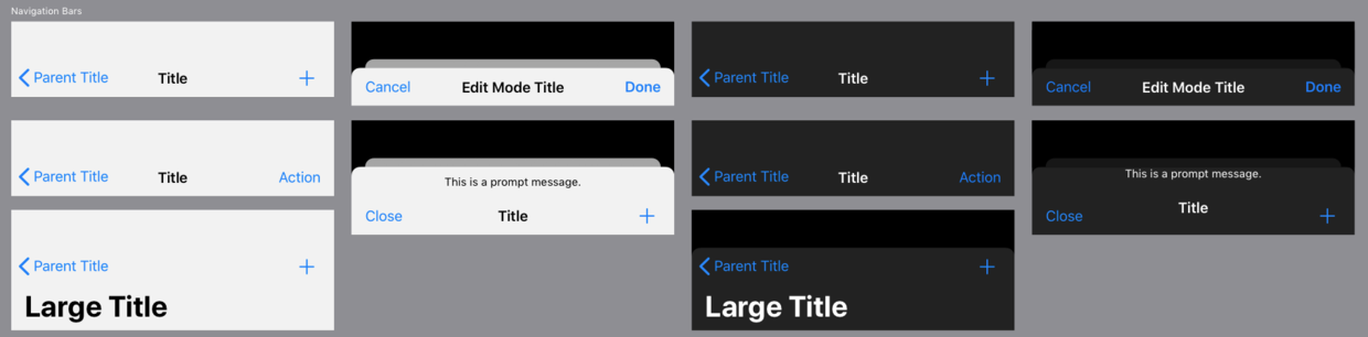 新增 Dark Mode 的控件样式