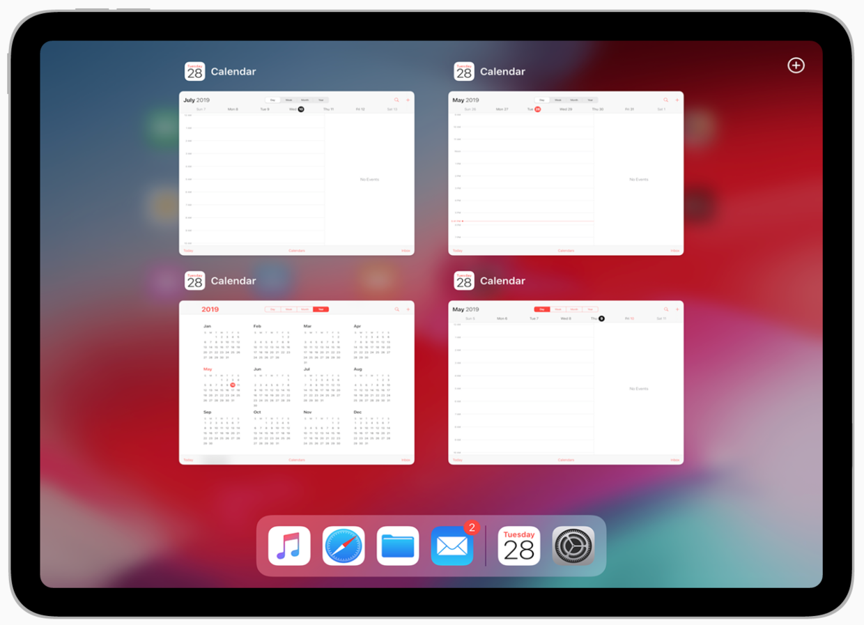 Multiwindow on iPad（iPad 支持多窗口）